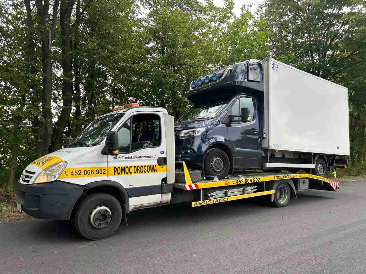 transport Mercedesa Sprintera