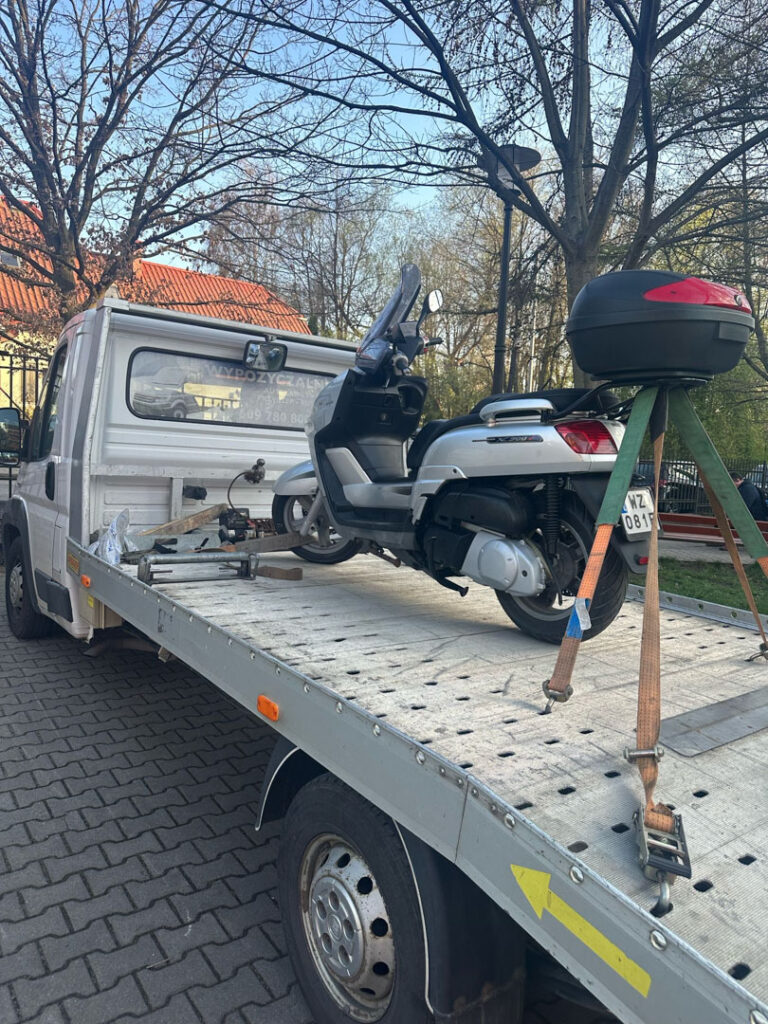 transport motocykli Warszawa