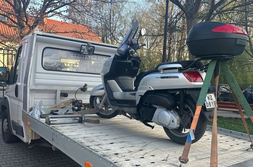 transport motocykli Warszawa